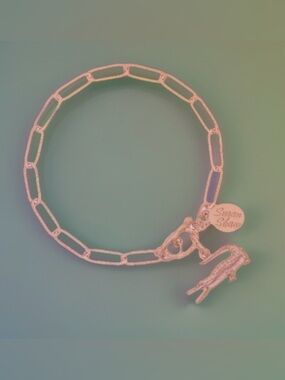 Susan Shaw Gold Large Paperclip Alligator Bracelet 24k TGP NWT FSU Gators New